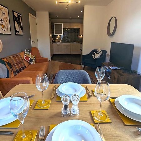 Stunning Modern Coventry City Centre Apartment Buitenkant foto