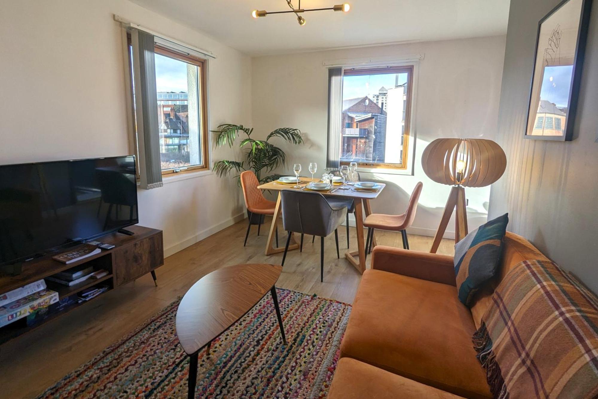 Stunning Modern Coventry City Centre Apartment Buitenkant foto
